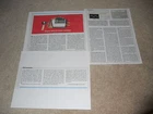 Stanton 980LZS Cartridge Review, 3 Pg, 1981, Full Test Used. Price: $9.99.