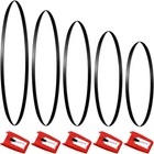 5 Pieces Turntable Belt With Record Player Needle, Replacement Black New. Price: $16.91.