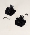 Insignia NS-BTST21 Turntable Dust Cover Hinges Pair With Screws Black Used. Price: $14.95.