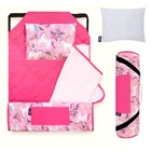 Wildkin Modern Kids Nap Mat Pillow For Girls Cotton Blend Elastic Straps New. Price: $67.23.