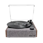 Victrola VTA-74-WLN Eastwood Ii 3-SPEED Bluetooth Record Player W/audio-technica Open. Price: $45.00.